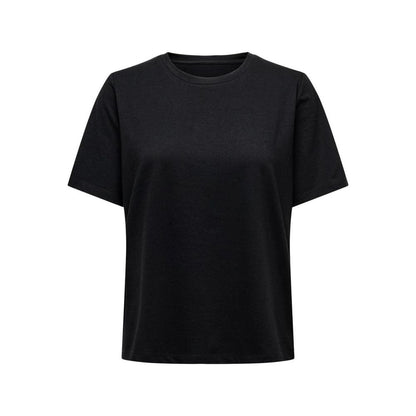 Nur schwarze Baumwolltops und T-Shirts