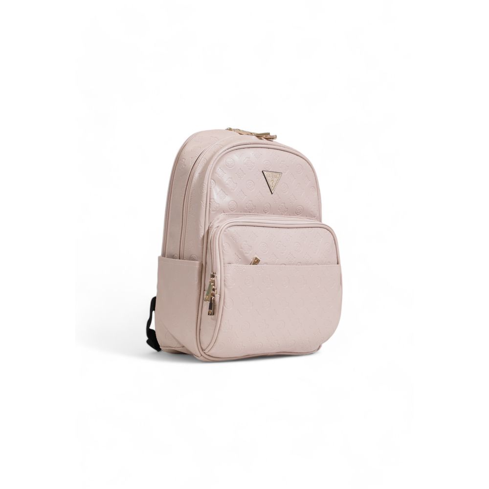 Guess Pink Polyethylene Backpack