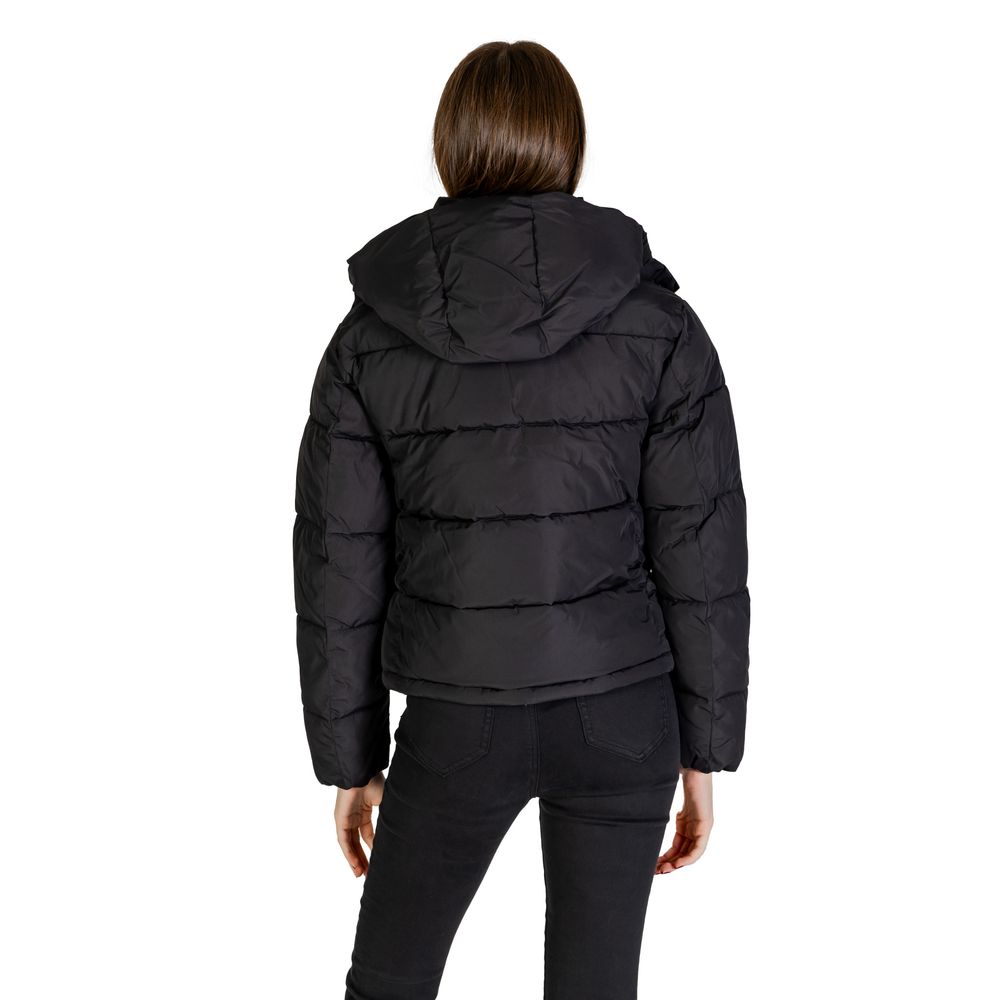 Calvin Klein Jeans Black Recycled Polyester Jackets & Coat