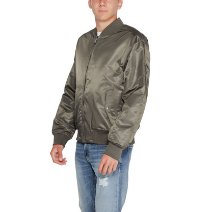 Calvin Klein Jeans Gray Polyamide Jacket