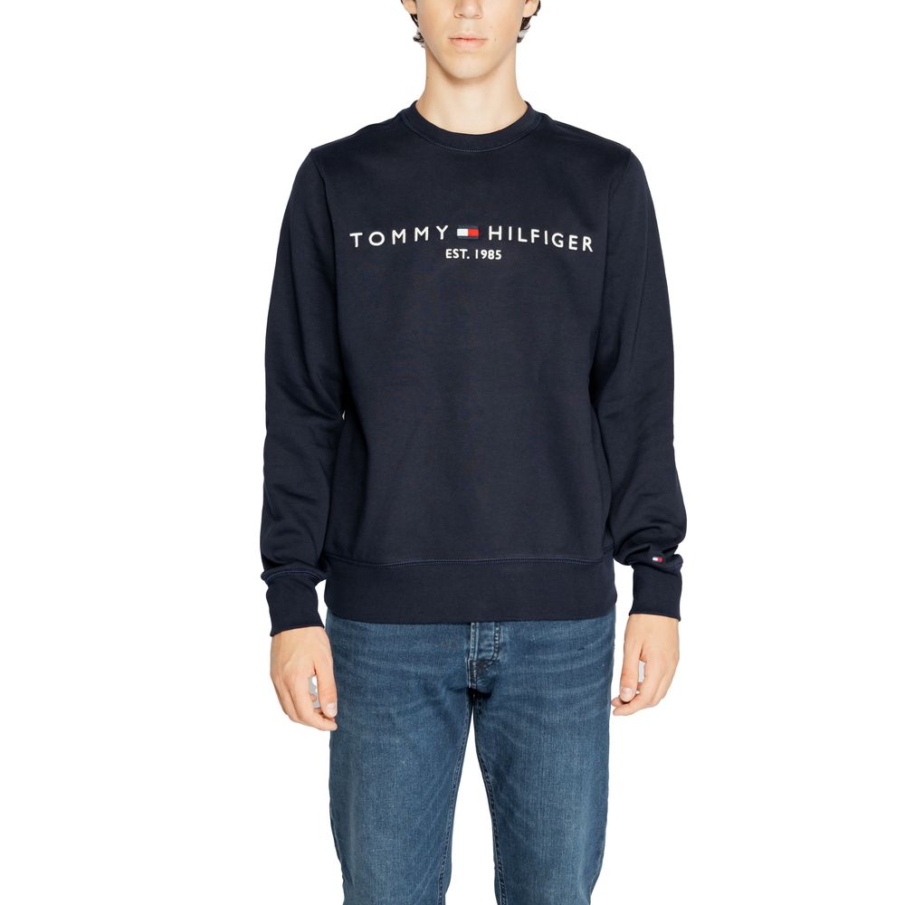 Tommy Hilfiger – Pullover aus Bio-Baumwolle, Blau