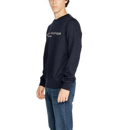 Tommy Hilfiger – Pullover aus Bio-Baumwolle, Blau