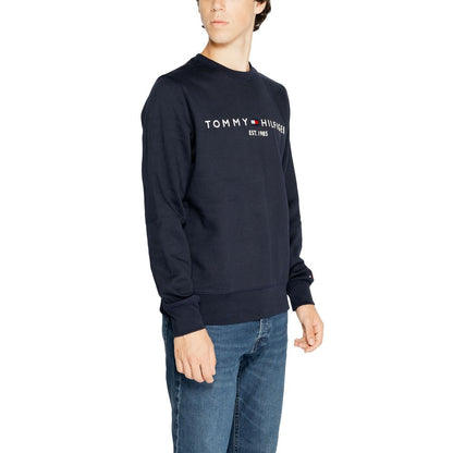 Tommy Hilfiger – Pullover aus Bio-Baumwolle, Blau