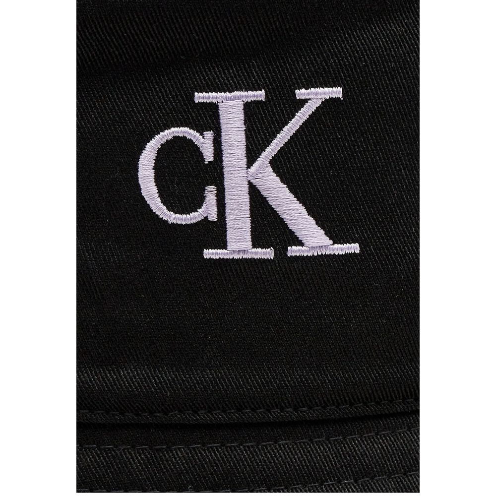 Calvin Klein Jeans – Schwarze Mütze aus recyceltem Polyester