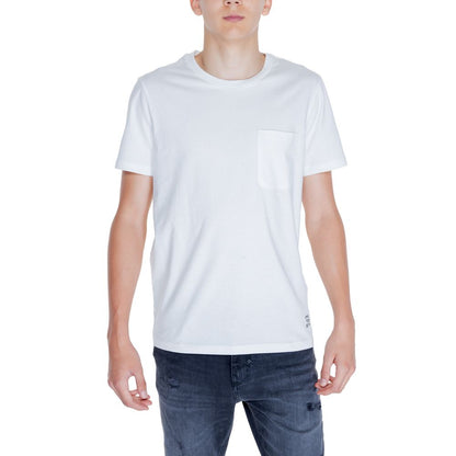 Peuterey White Cotton T-Shirt