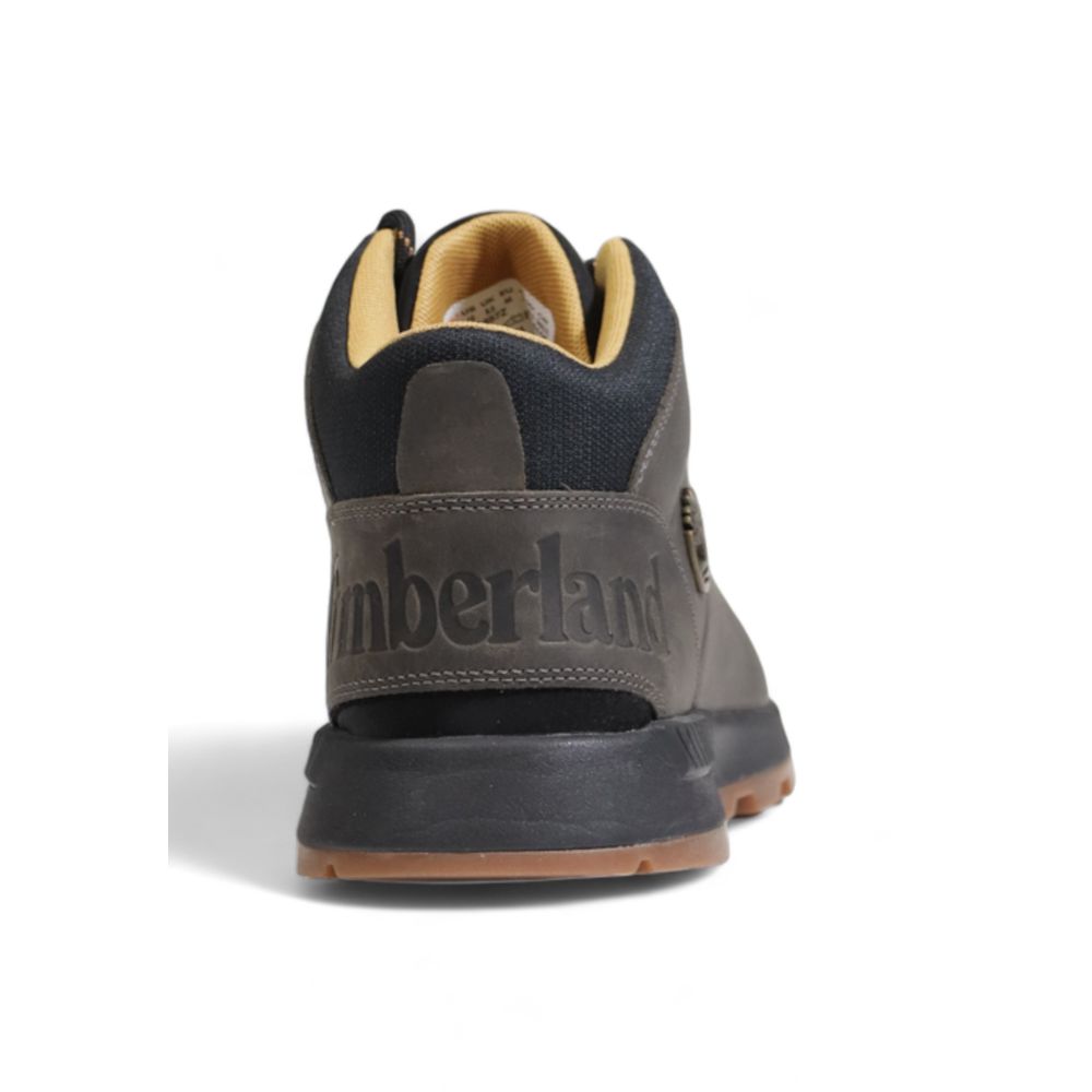 Timberland – Sneaker aus recyceltem Leder in Grau