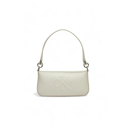 Calvin Klein Jeans Beige Polyethylene Handbag