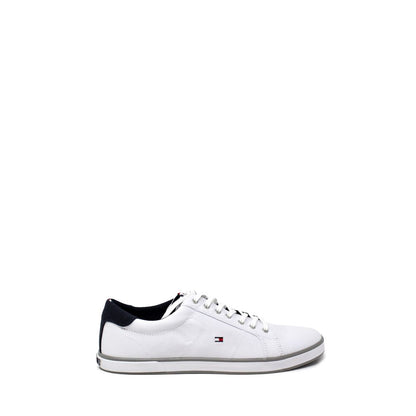 Tommy Hilfiger – Weiße Baumwoll-Sneaker