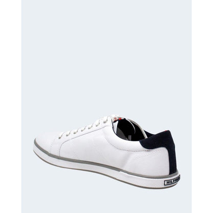 Tommy Hilfiger – Weiße Baumwoll-Sneaker