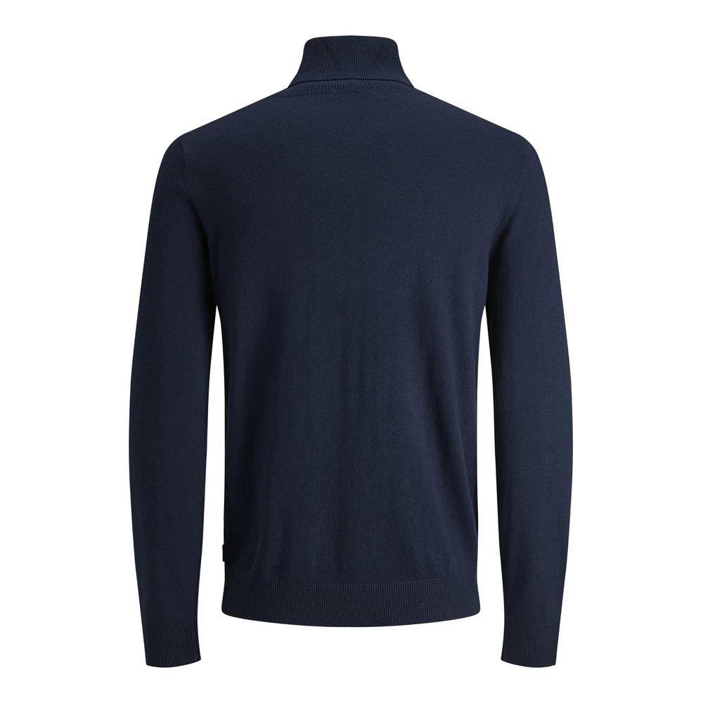 Jack &amp; Jones – Blauer Baumwollpullover