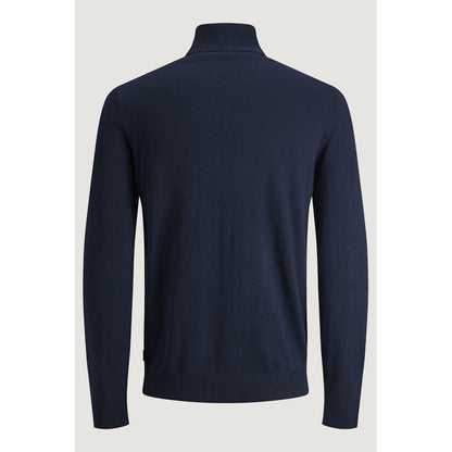 Jack &amp; Jones – Blauer Baumwollpullover