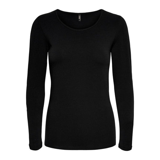 Nur schwarze Baumwolltops und T-Shirts