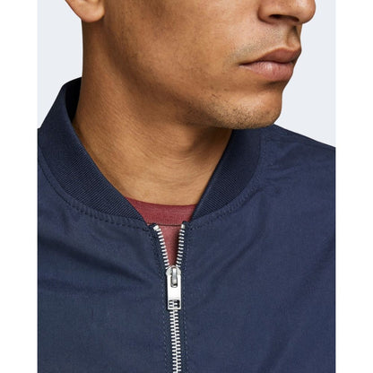 Jack &amp; Jones – Blaue Polyesterjacke