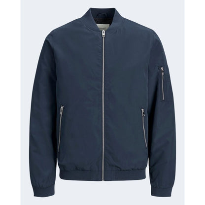 Jack Jones Blue Polyester Jacket