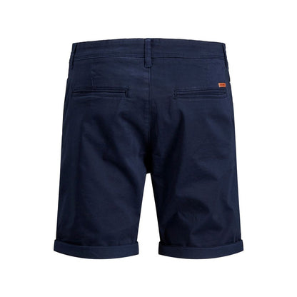 Jack Jones – Blaue Baumwollshorts