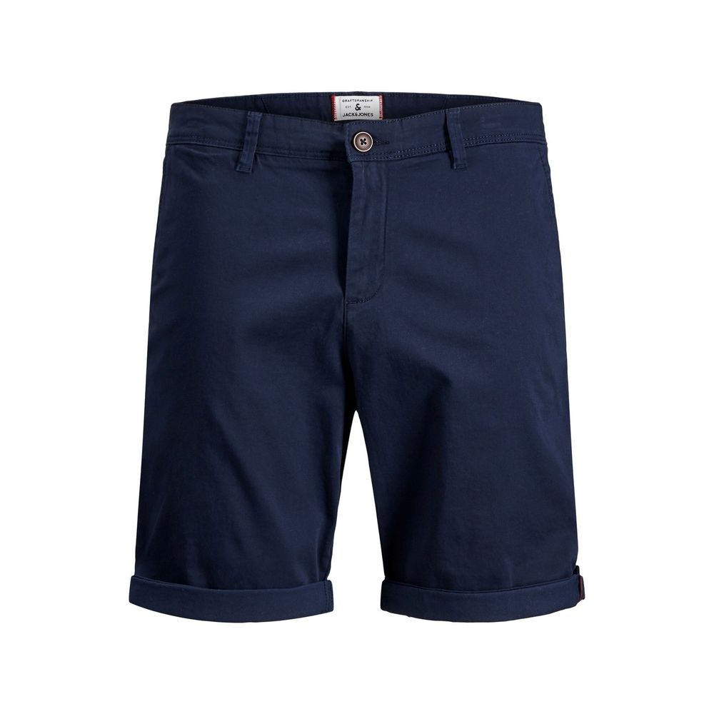 Jack Jones – Blaue Baumwollshorts