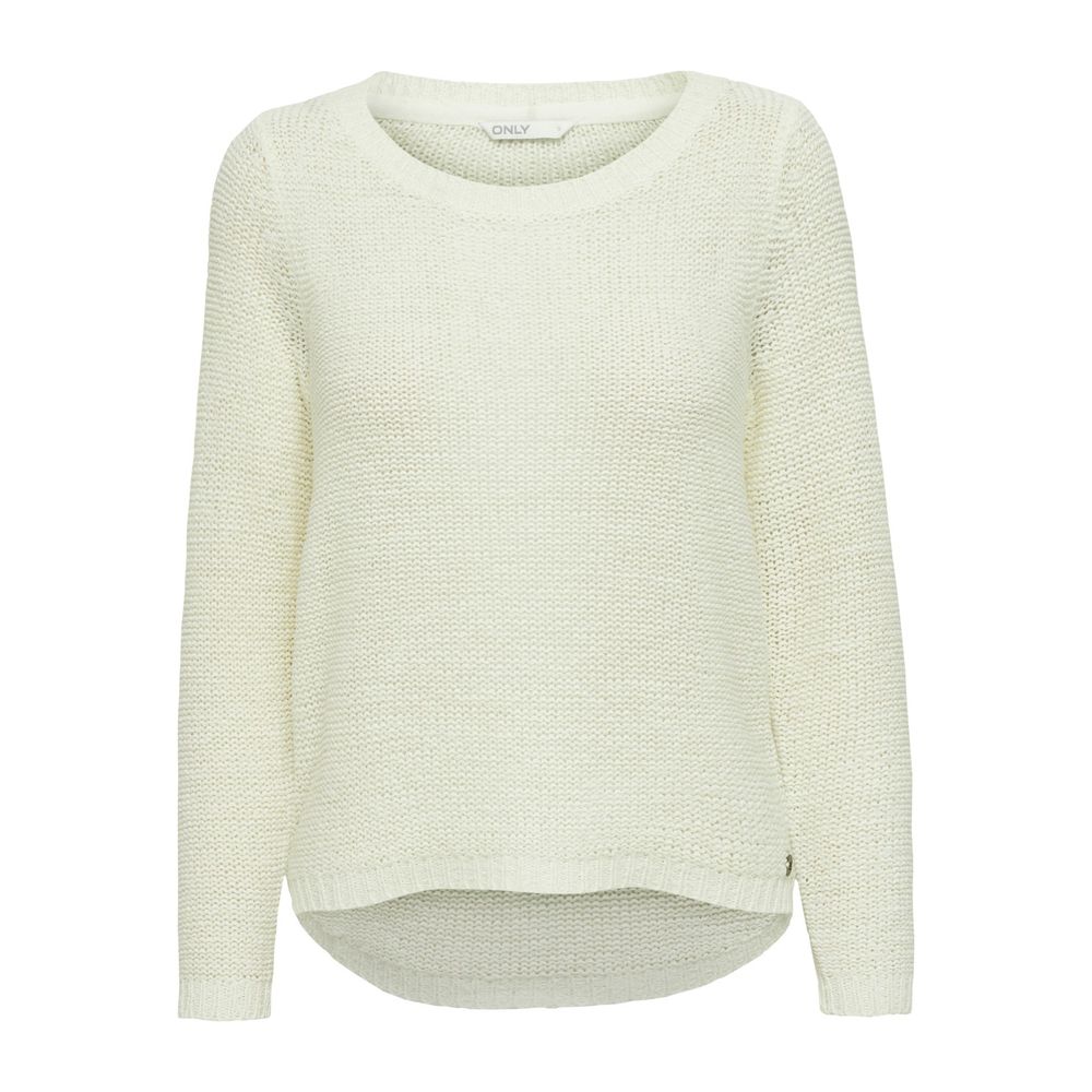 Weißer Pullover aus Polyester von Only