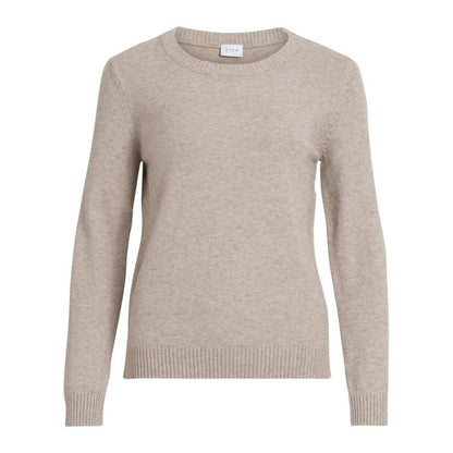 Vila Clothes – Pullover aus Viskose, Beige