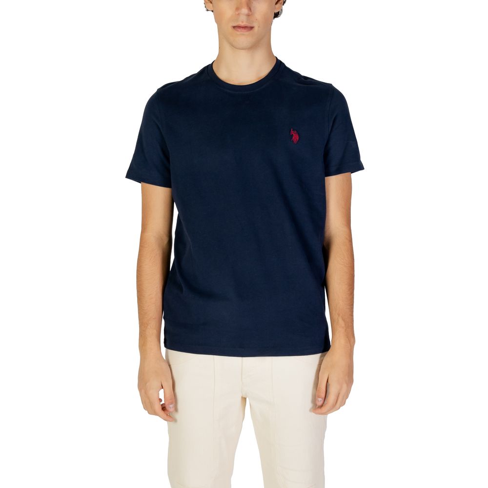 US POLO ASSN. T-Shirt aus Baumwolle, Blau