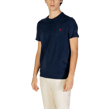 US POLO ASSN. T-Shirt aus Baumwolle, Blau