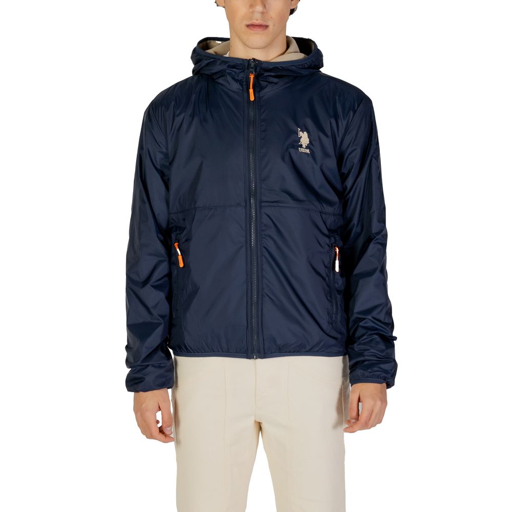 US POLO ASSN. Blaue Polyamidjacke