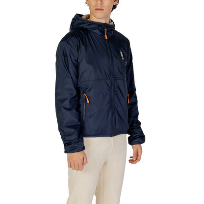 US POLO ASSN. Blaue Polyamidjacke