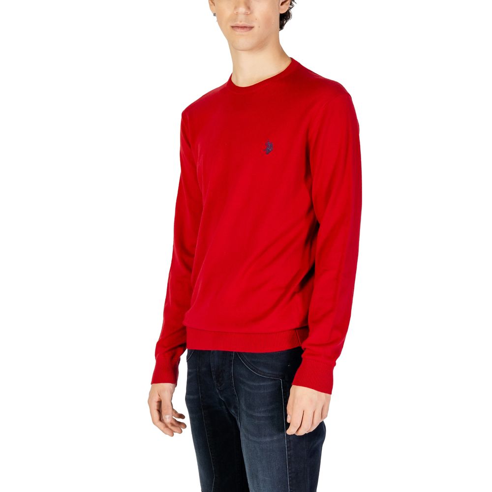 US POLO ASSN. Roter Baumwollpullover