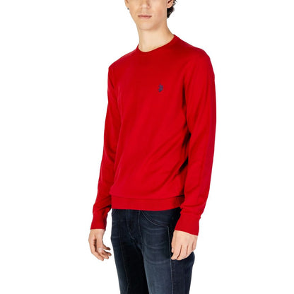 US POLO ASSN. Roter Baumwollpullover