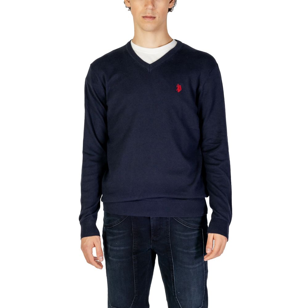 US POLO ASSN. Blauer Baumwollpullover