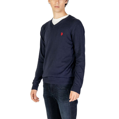 US POLO ASSN. Blauer Baumwollpullover