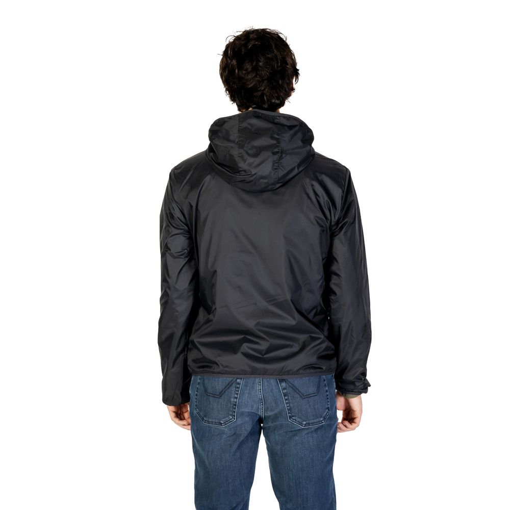 US POLO ASSN. Graue Polyamidjacke