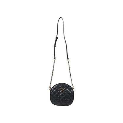 Guess – Schwarze Handtasche aus Polyethylen