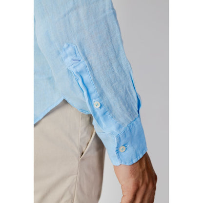 U.S. POLO ASSN. Blue Linen Shirt