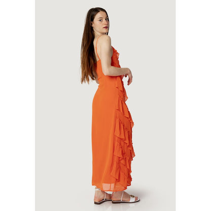 Vila Clothes – Oranges Polyesterkleid