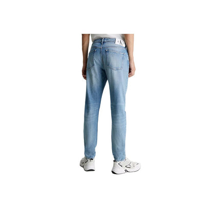 Calvin Klein Jeans, Blaue Jeans und Hose aus Bio-Baumwolle