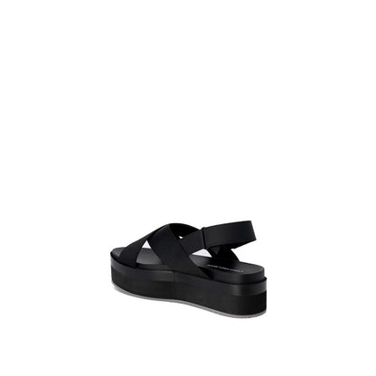 Calvin Klein Jeans – Schwarze Sandalen aus recyceltem Polyethylen