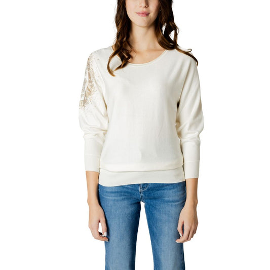 Guess White Viscose Tops & T-Shirt