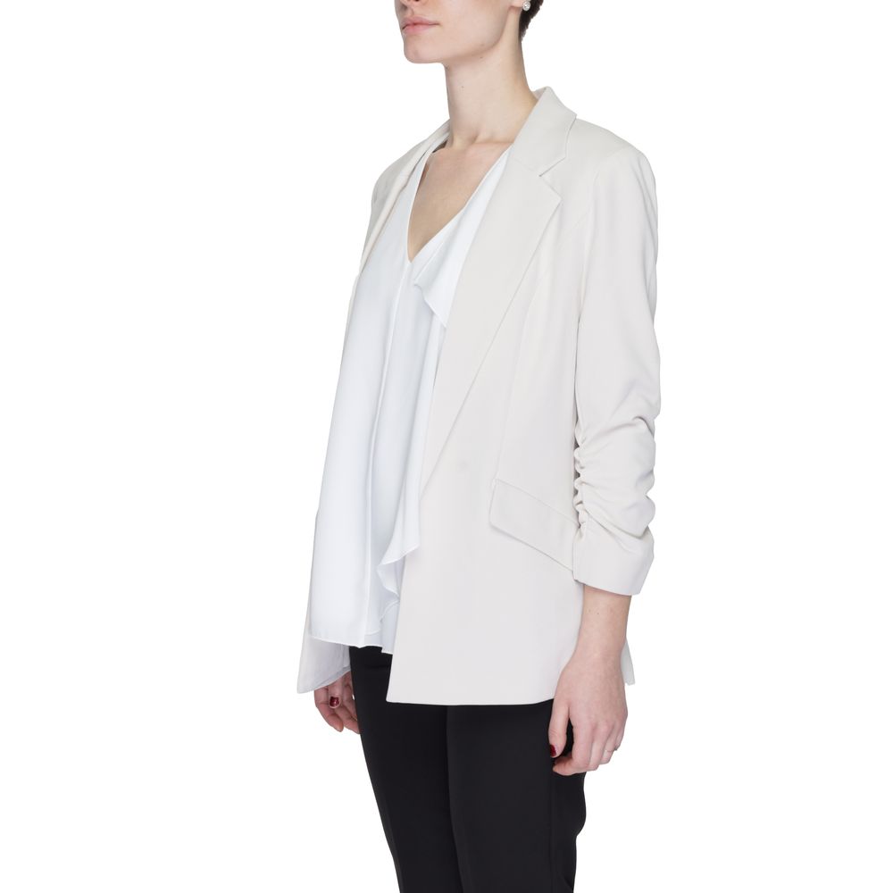 Only Beige Polyester Anzüge &amp; Blazer