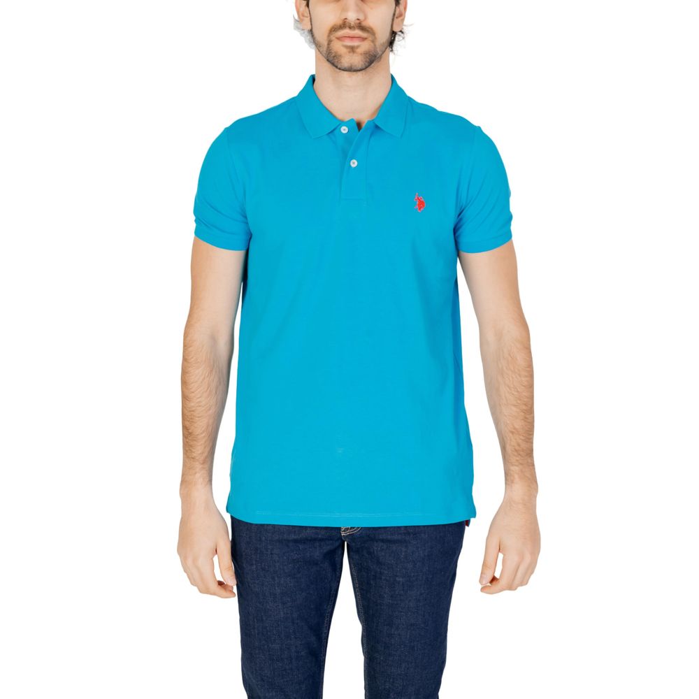 US POLO ASSN. Poloshirt aus Baumwolle, Blau