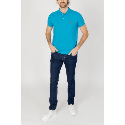 US POLO ASSN. Poloshirt aus Baumwolle, Blau