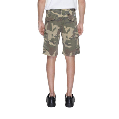 US POLO ASSN. Beige Baumwollshorts