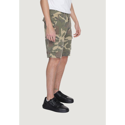 US POLO ASSN. Beige Baumwollshorts