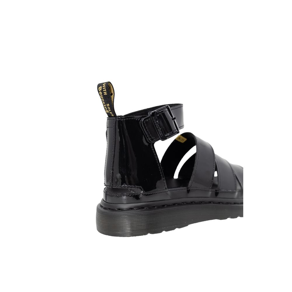 Dr. Martens Black Leather Sandal