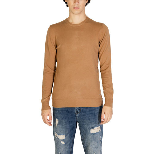 Gianni Lupo, Brauner Polyesterpullover