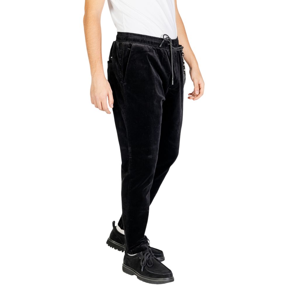 Gianni Lupo – Schwarze Jeans und Hose aus Baumwolle