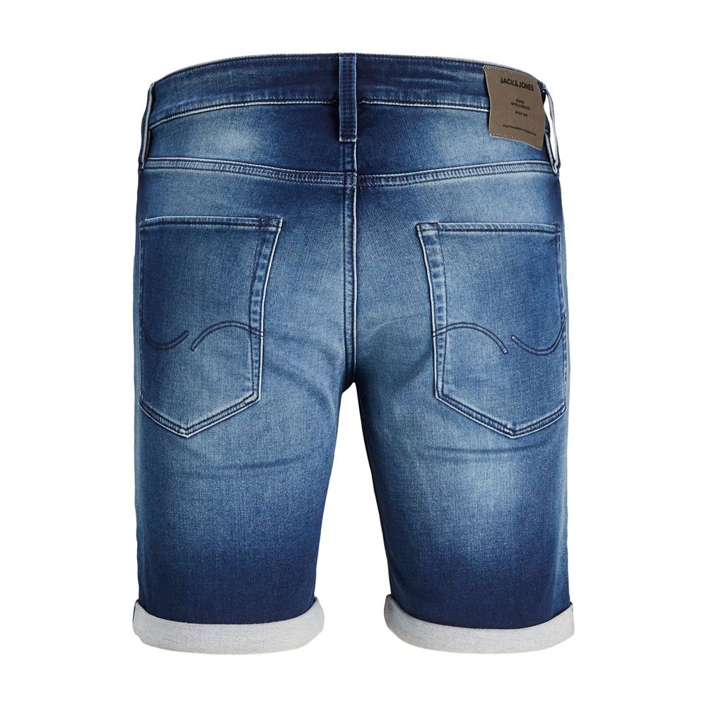 Jack Jones – Blaue Baumwollshorts