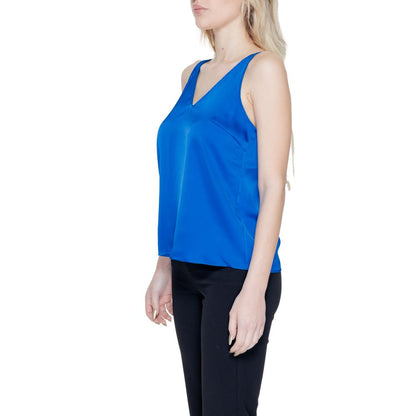 Vila Clothes Blaue Polyester Tops &amp; T-Shirts