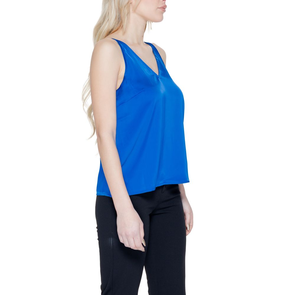 Vila Clothes Blaue Polyester Tops &amp; T-Shirts