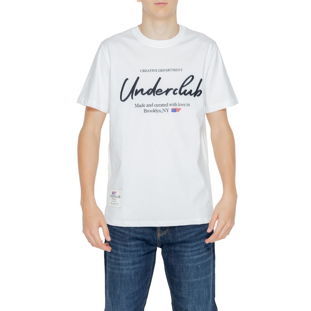 Weißes Baumwoll-T-Shirt von Underclub