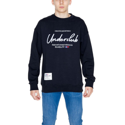 Schwarzer Baumwollpullover von Underclub